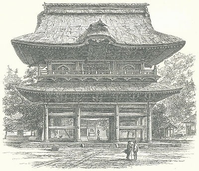 Temple Gateway at Isshinden